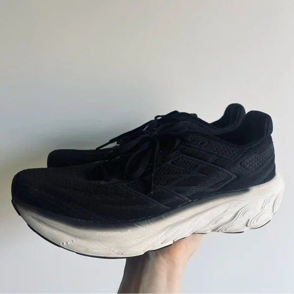 Women's New Balance Fresh Foam X 1080v13 Running Shoes in Black White Women’s 8